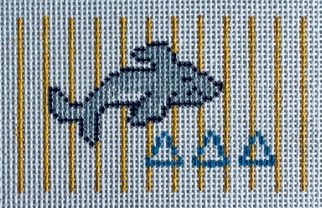 Sorority Insert with Mascot-Tri Delta