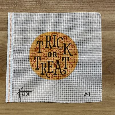 Round Ornament-Trick or Treat
