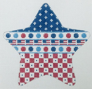 Patriotic Stars-Multi Pattern