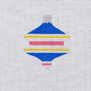Spindle 2- Blue, Gold & Pink - Family Arts Needlework Shop