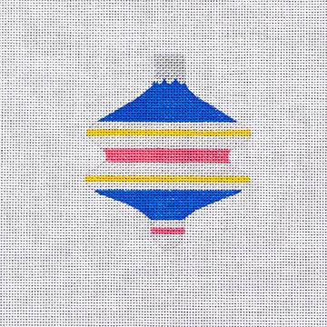 Spindle 2- Blue, Gold & Pink - Family Arts Needlework Shop