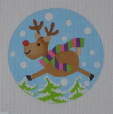 Flying Reindeer - Family Arts Needlework Shop