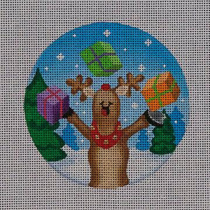 Package Juggling Reindeer - Family Arts Needlework Shop