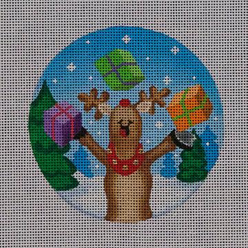 Package Juggling Reindeer - Family Arts Needlework Shop