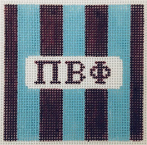 Sorority Square Rugby Stripes-Pi Beta Phi