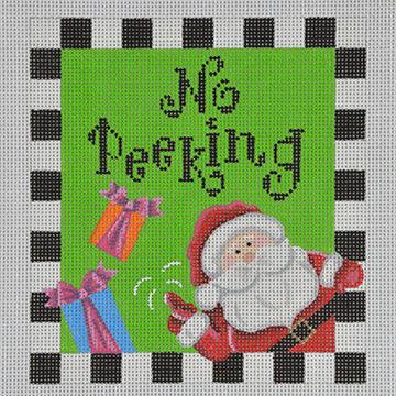 No Peeking Santa 13m - Family Arts Needlework Shop
