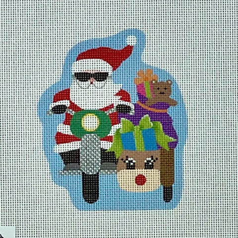 Santa: Reindeer Sidecar Santa