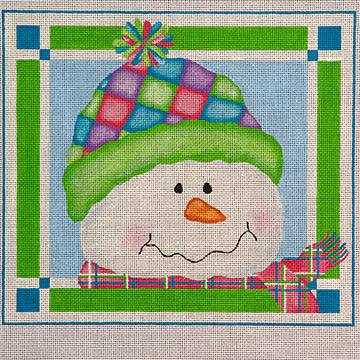 Patches Snowman - Family Arts Needlework Shop
