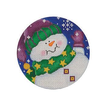 Star Scarf Green - Family Arts Needlework Shop