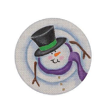 Stacked Snowman Sam - Family Arts Needlework Shop
