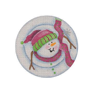 Stacked Snowman Samantha - Family Arts Needlework Shop