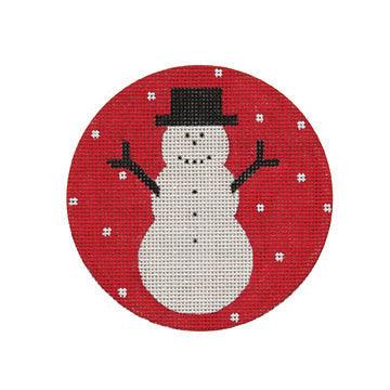 Simple Snowman, Red - Family Arts Needlework Shop