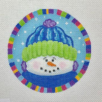 Max Snowman Ornament - Family Arts Needlework Shop