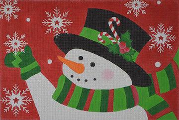 CandyCane Snowman 13m - Family Arts Needlework Shop