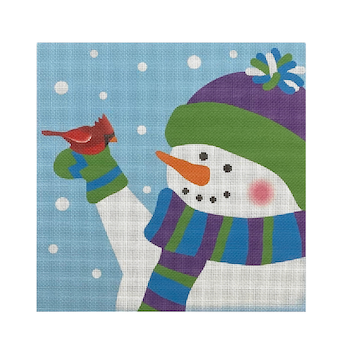 Snowman: Jax Snowman with Cardinal