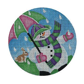 Snowman of the Month, April - Family Arts Needlework Shop
