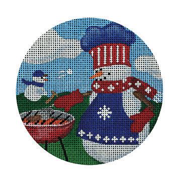 Snowman of the Month, June - Family Arts Needlework Shop