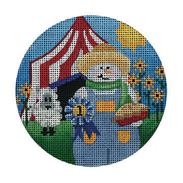 Snowman of the Month, September - Family Arts Needlework Shop