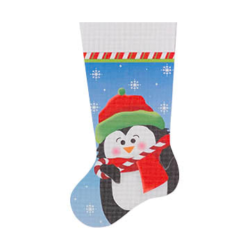 Stocking: Candy Cane Penguin 13m