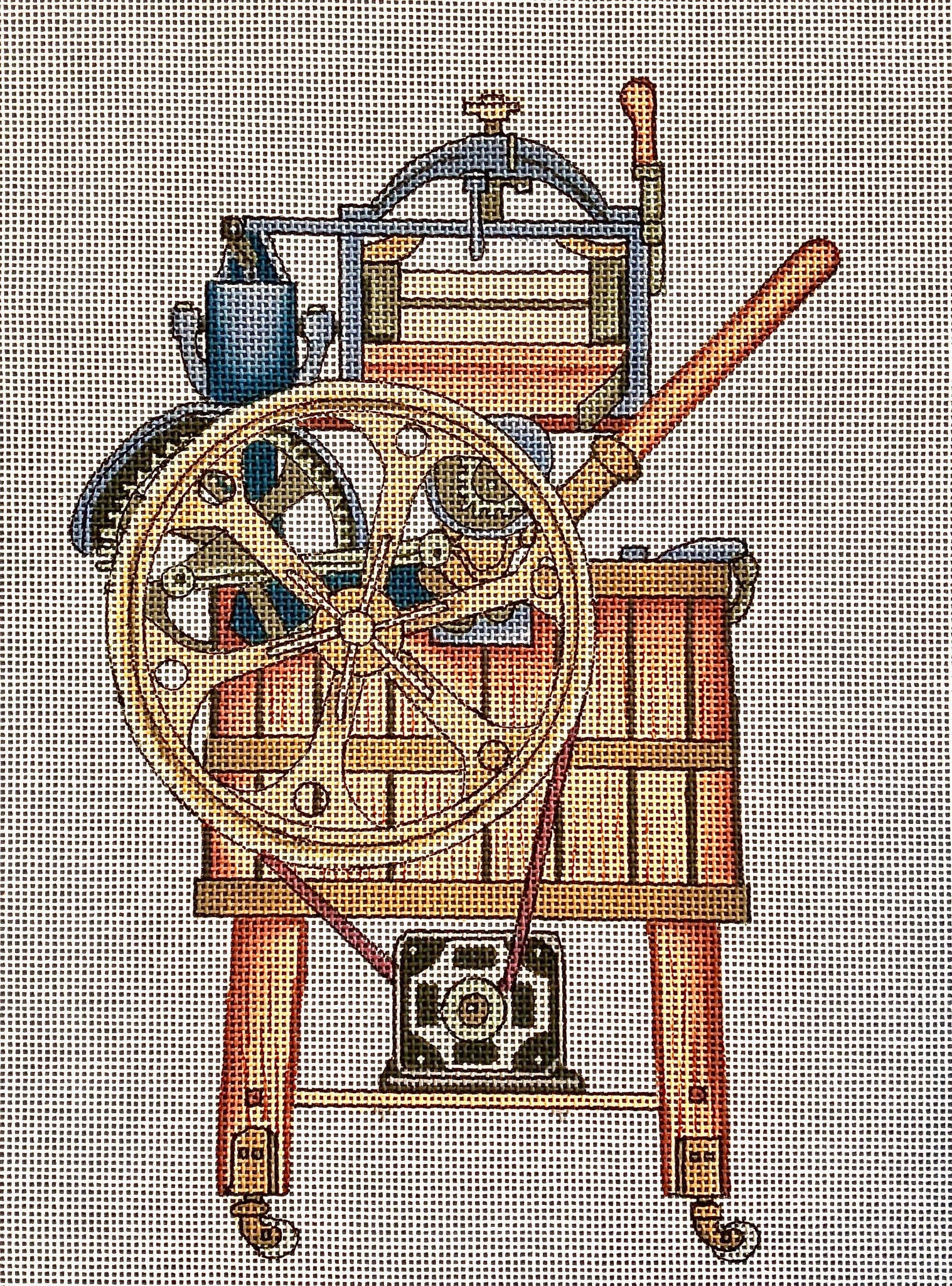 Antique Wood Washer - Family Arts Needlework Shop