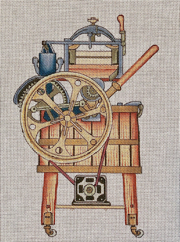 Antique Wood Washer - Family Arts Needlework Shop