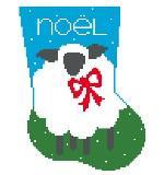 Mini Sock - Medium - Sheep - Family Arts Needlework Shop