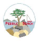 Travel Rounds - Pebble Beach - Family Arts Needlework Shop