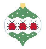 Baubles - Ladybug - Family Arts Needlework Shop