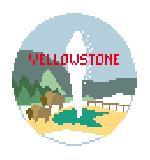 Travel Rounds - Yellowstone - Family Arts Needlework Shop