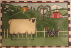 Folk Farm Scene© Karen Cruden