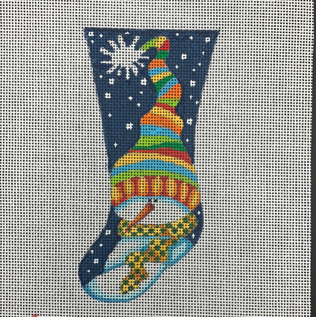 Stocking-Rainbow Hat