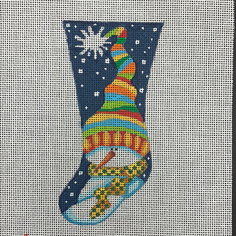 Stocking-Rainbow Hat