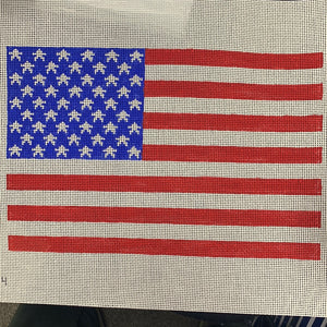 American Flag with Stitch Guide