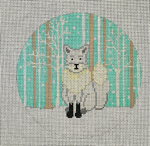 Ornament - Silver Snow Fox