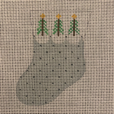 Mini Stocking-Grey