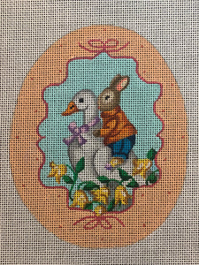 Egg with Bunny on Duck. big