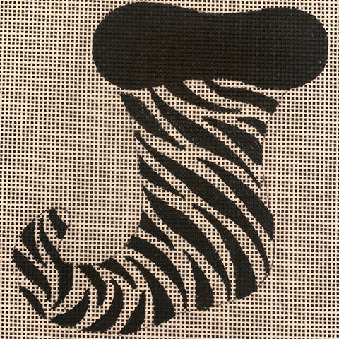 Stocking-Zebra