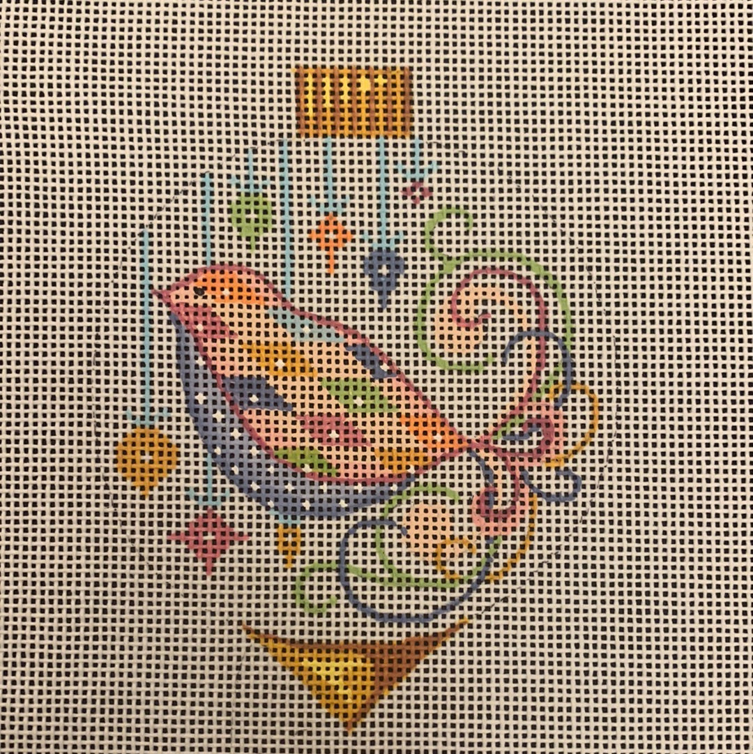 Pastel Bird Ornament