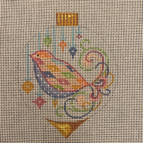 Pastel Bird Ornament