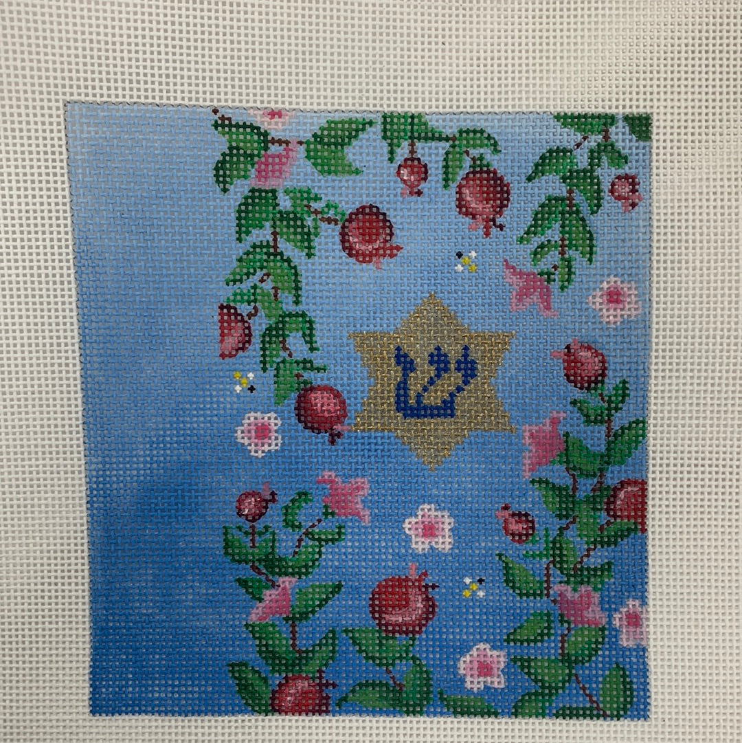 Judaica: Pomegranate Mezuzah