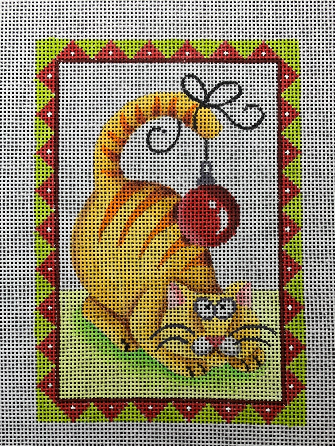 Cat with Ornament