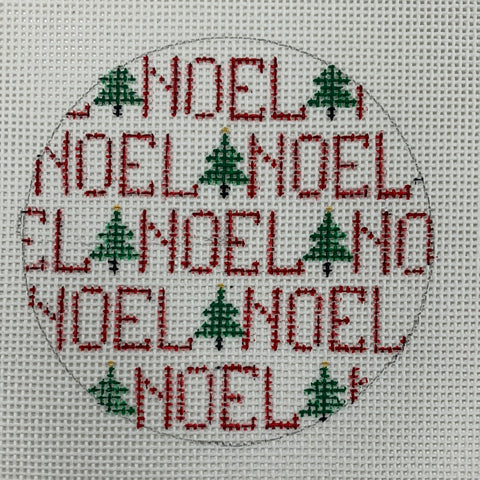 Ornament Round-NOEL