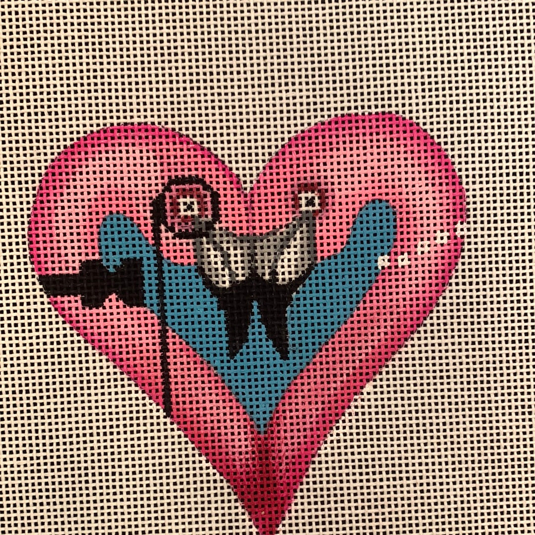 Flamingo Heart