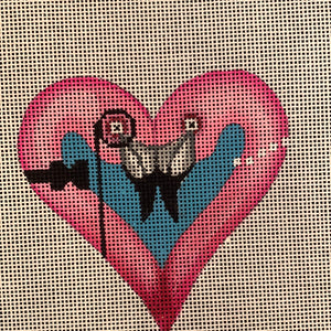 Flamingo Heart