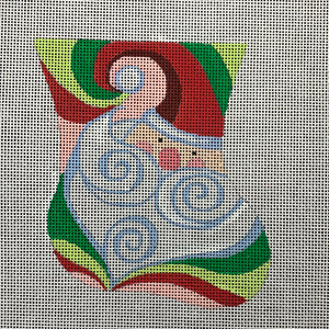 Stocking-Santa Swirl