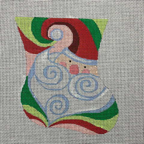 Stocking-Santa Swirl