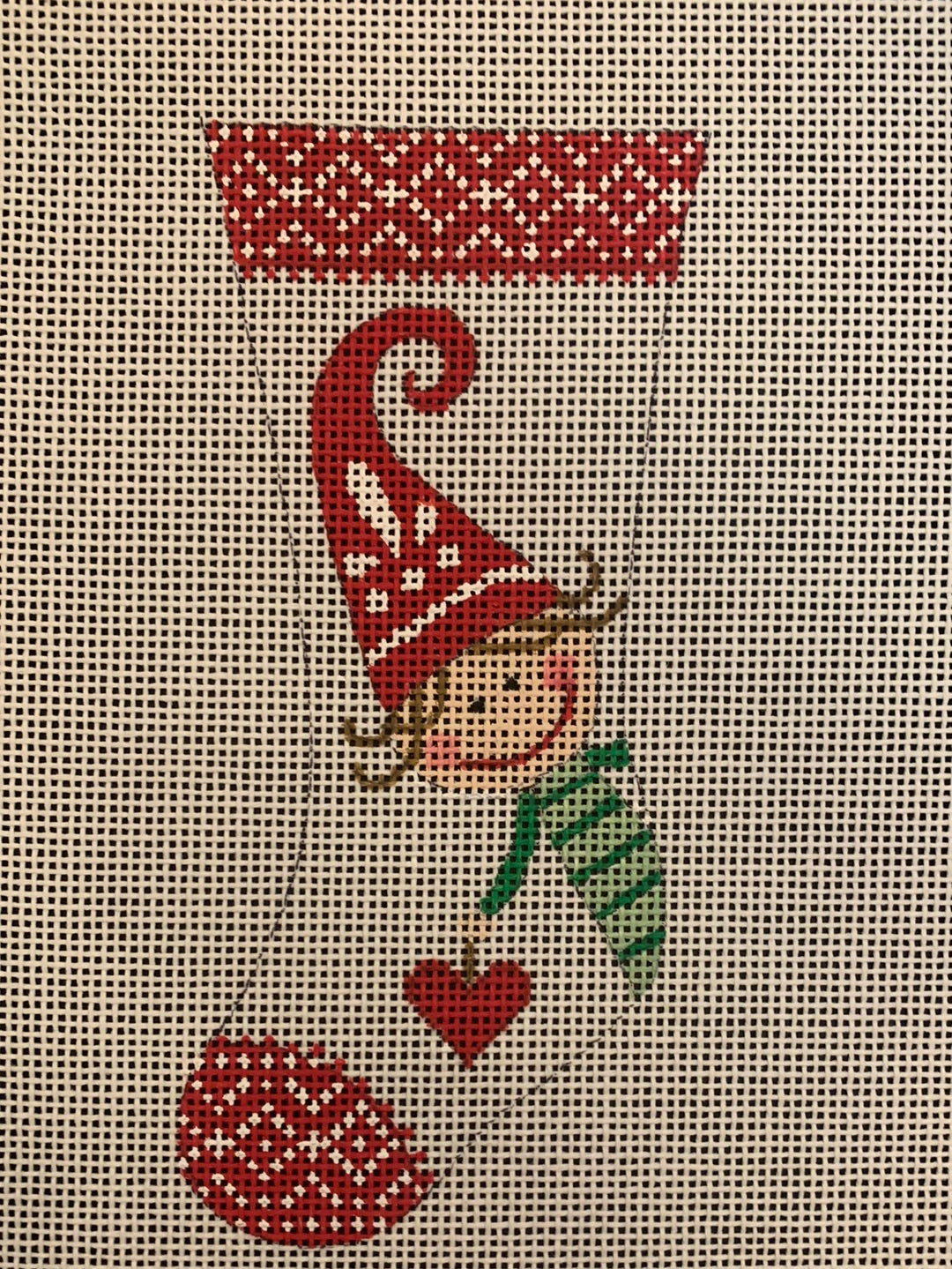 Mini Stocking-Happy Girl