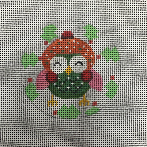 Owl in Orange Hat