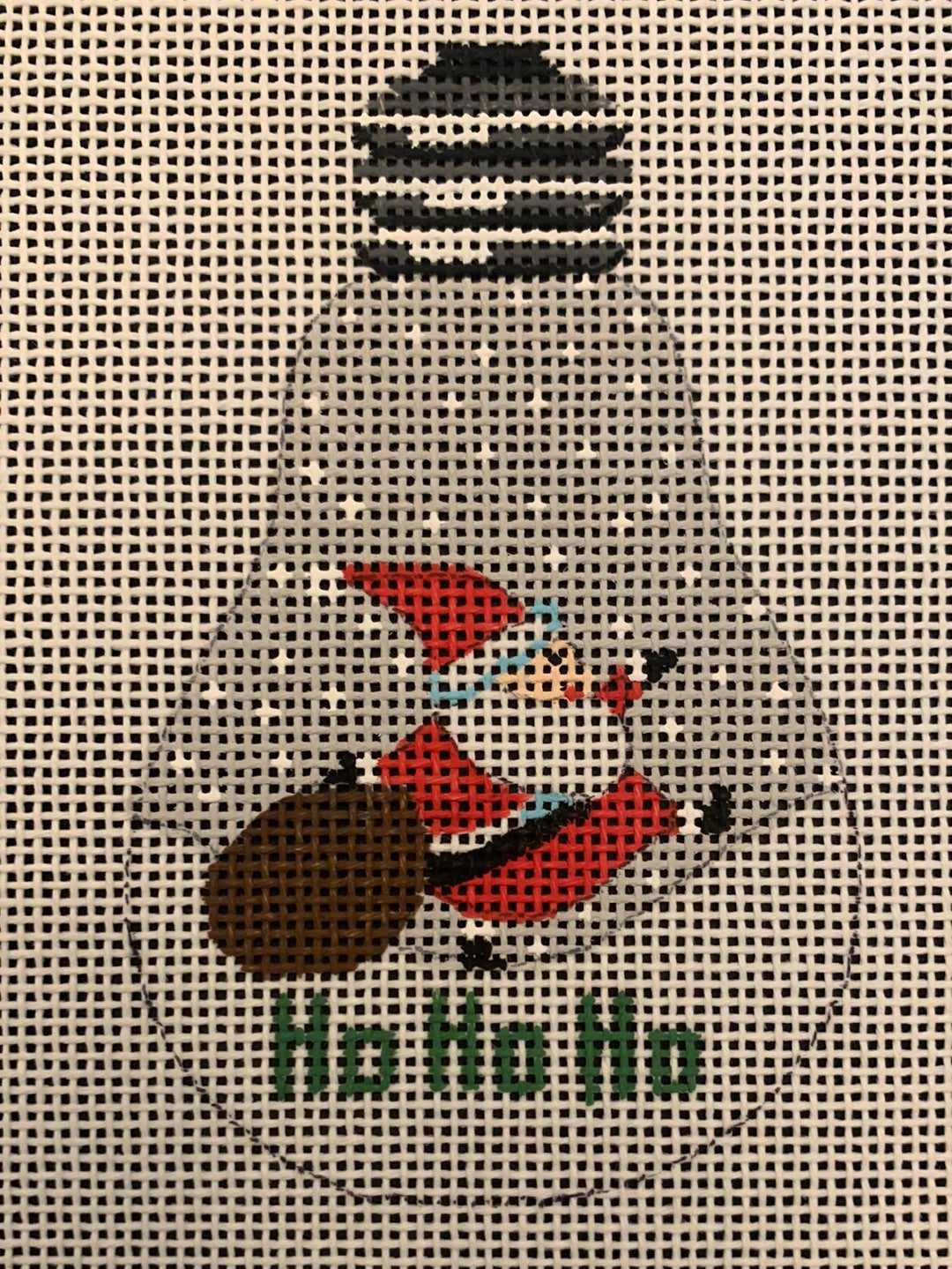 Light Bulb-Santa