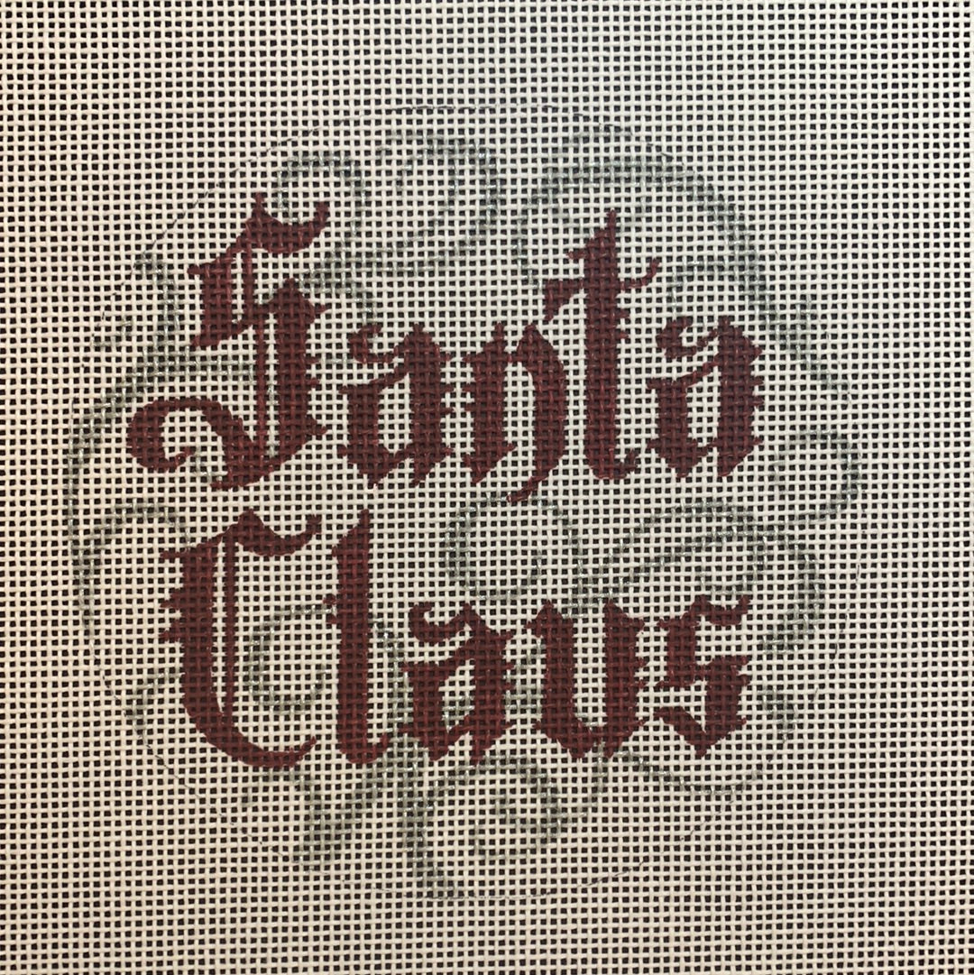 Word Ornament-Santa Claus